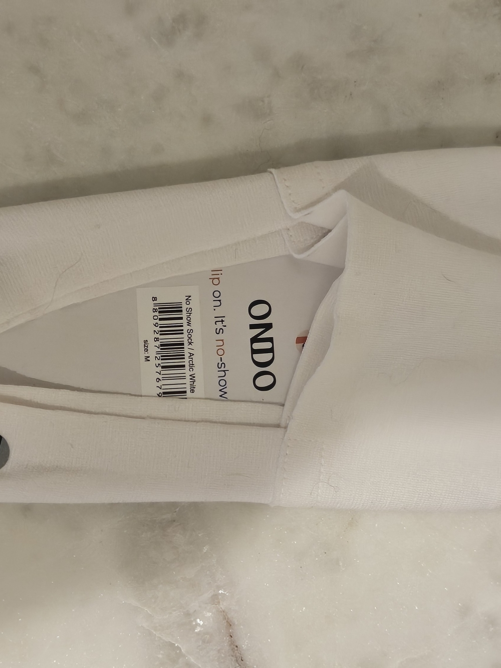 ONDO No-Show Sock Trio - Black, Gray, White NWT - Picture 9 of 16